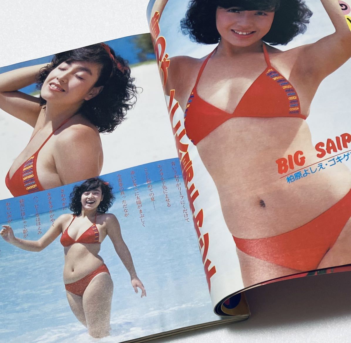 近代映画1982年7月号 昭和57年 小泉今日子・松田聖子・柏原よしえビキニ・中森明菜ビキニ・河合奈保子・石川秀美 昭和アイドルビンテージ - Kindai 近代映画1982年7月号 昭和57年 小泉今日子・松田聖子・柏原よしえビキニ・中森明菜ビキニ・河合奈保子・石川秀美 昭和アイドルビンテージ - Kindai