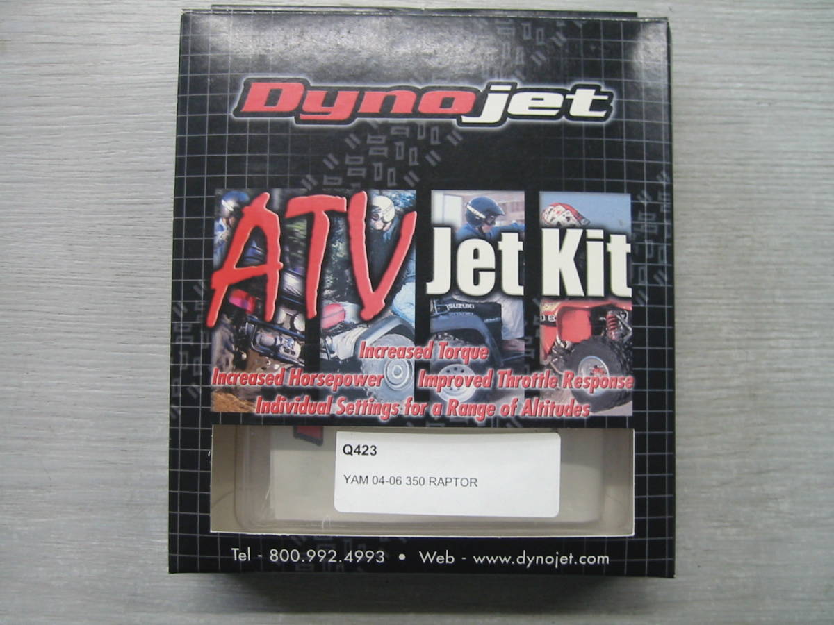 *Dynojet Jet Kit - Fits, 2004-2013, Yamaha, Raptor 350, Stage,1,2 Q423 новый товар *