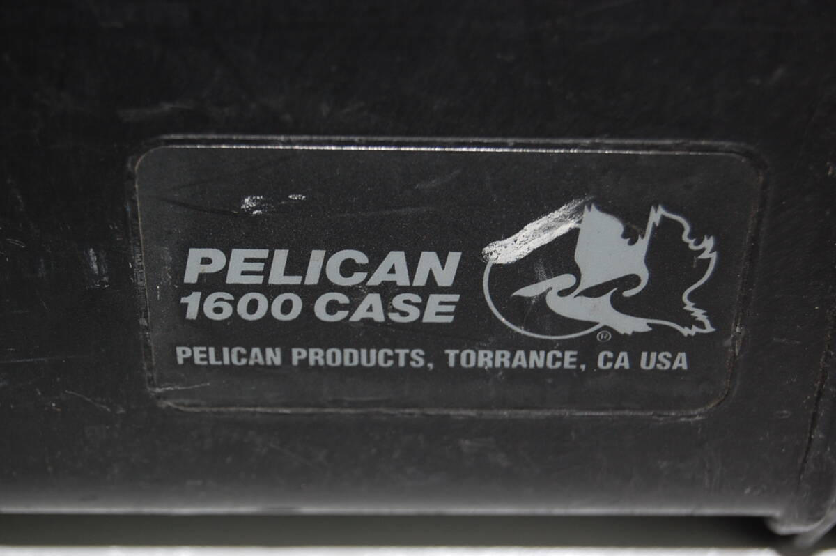 現状渡し　PELICAN　ペリカンケース　1600　カメラ　ビデオ　ハードケース　キャリーケース　ペリカン_画像2