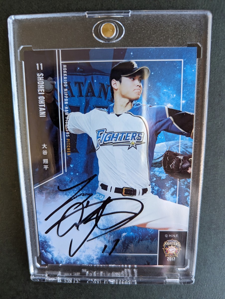トレーディングカード SHOHEI OTANI OHTANI 2017 大谷翔平 Yahoo!オークション - 【直書サイン】2017 大谷翔平 直書き