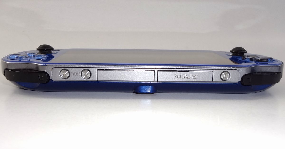 PS Vita Wi-Fiモデル 本体 PCH-1000 サファイアブルー 動作品_画像7