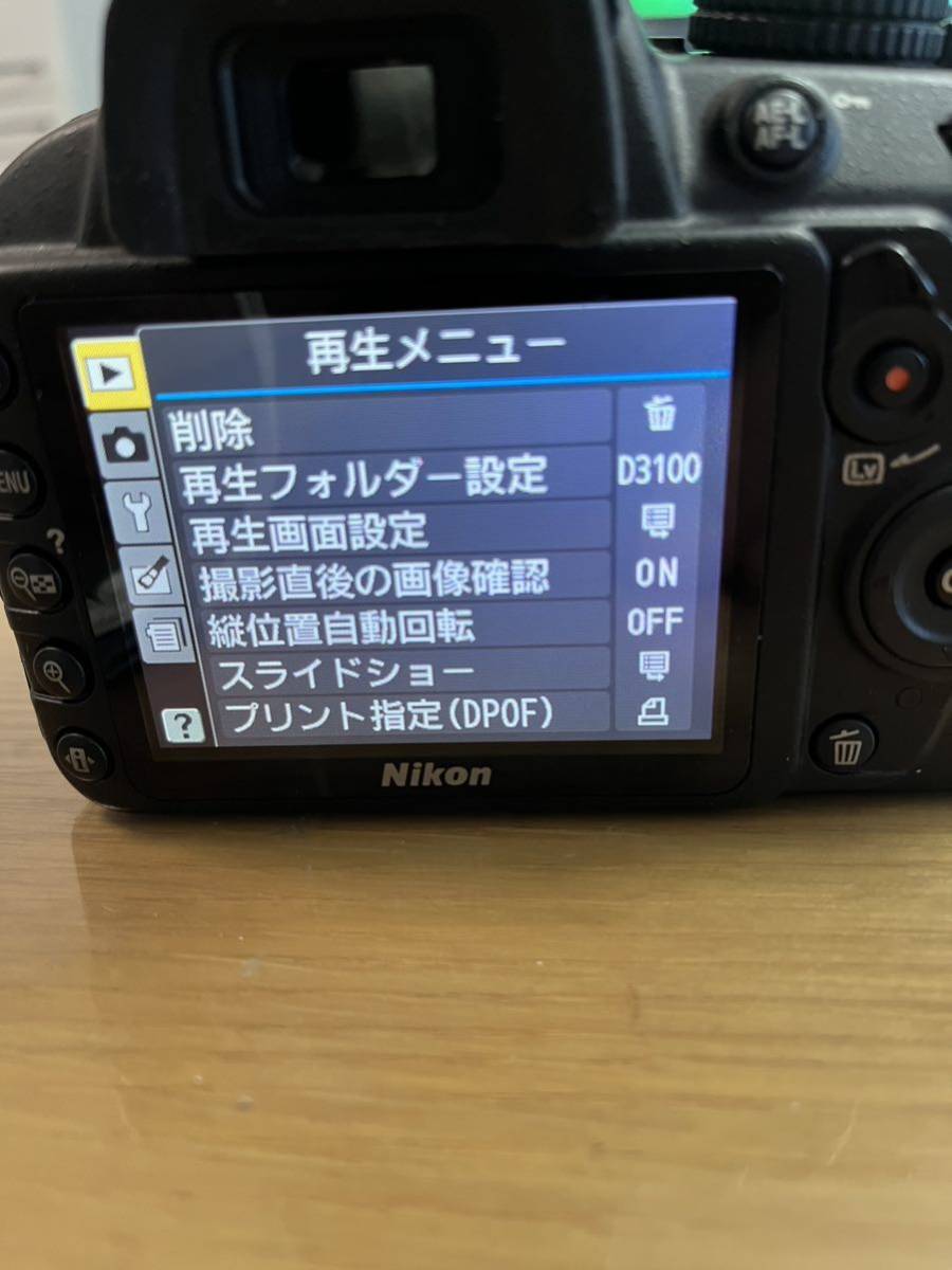 Nikonボディ D3100 ジャンク　デジタル一眼レフカメラ _画像7