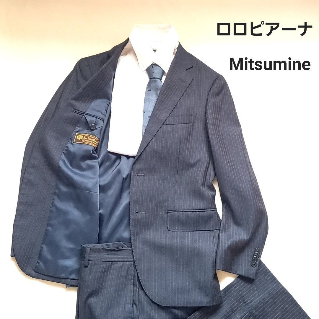 美品】 MITSUMINE ミツミネ ロロピアーナ スーツ セットアップ