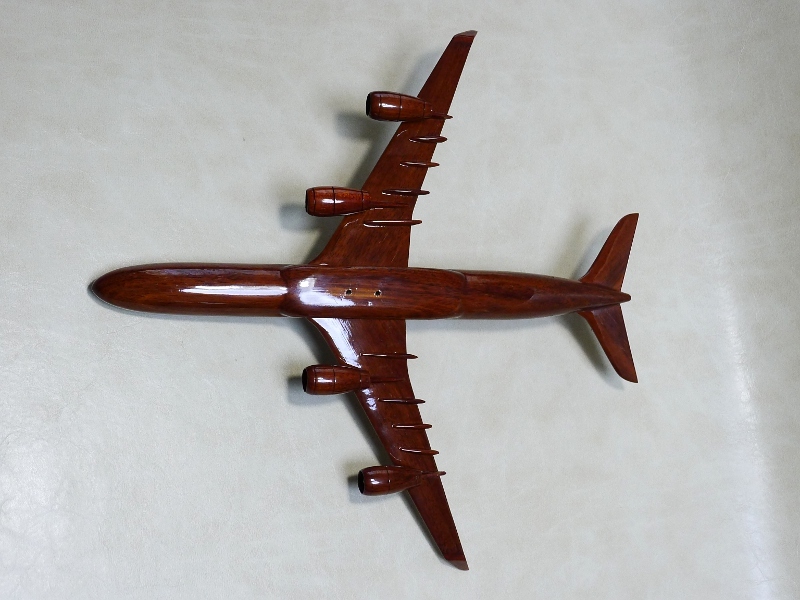 珍品！ ◆ エアバス A340 / 木製 ◆ 1/200 wooden airplane ◆ 店舗・ディスプレイ / インテリア・オブジェ ◆ Airbus A340_画像7