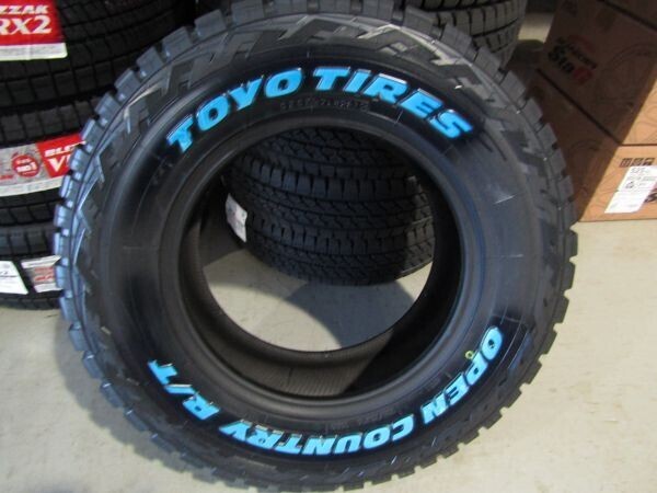 新品 トーヨータイヤ オープンカントリー R/T LT 285/70R17 4本 価格 国内正規品 ホワイトレター TOYO OPENCOUTRY RT 送料無料 要在庫確認_ホワイトレターイメージ