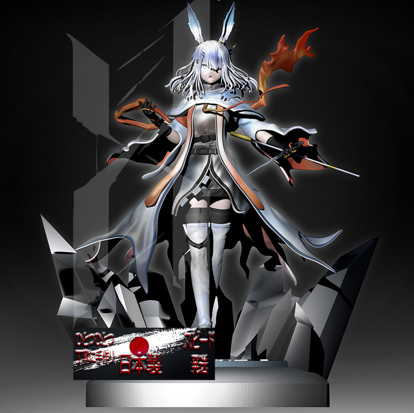 Arknight Frostnova Ver1 Cute 美女 フィギュア ガレージキット Arknight Frostnova Ver1 Cute 美女 フィギュア ガレージキット