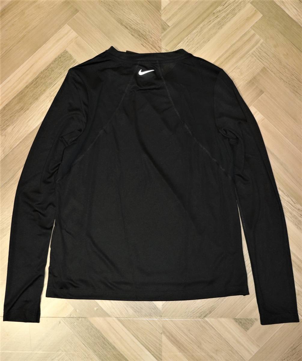 送料無料 即決【未使用】 NIKE RUNNING ★ ウィメンズ DRI-FIT マイラー L/S トップ (Lサイズ) ★ ナイキ 905128-010 ジム ジョギング