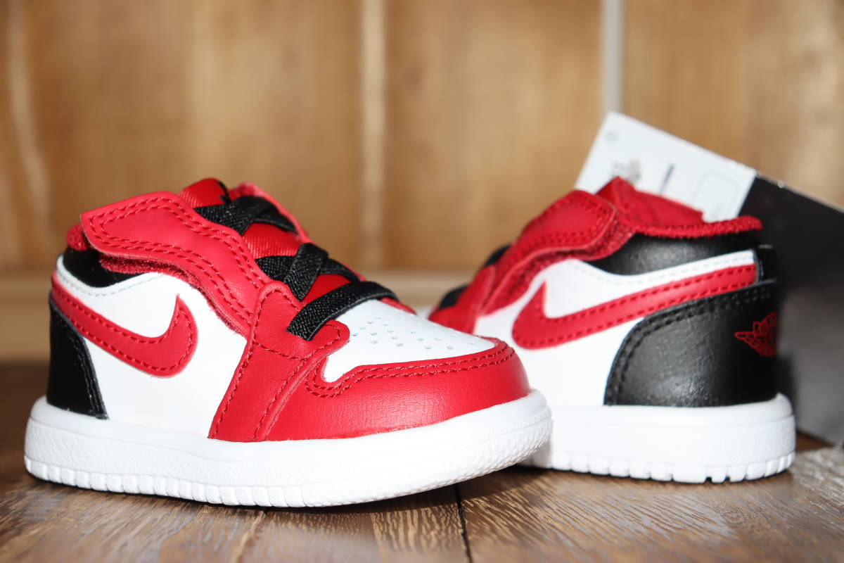  free shipping prompt decision [ unused ] NIKE * JORDAN 1 LOW ALT (TD) 9cm * Nike Jordan sport shoes slip-on shoes touch fasteners CI3436-163