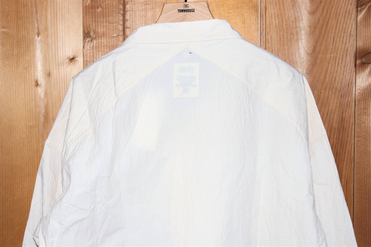 送料無料 特価即決【未使用】nanamica ★ Cotton Wool Deck Shirt (Lサイズ) ★ ナナミカ デッキシャツ US ARMY SUGF357 日本製 NA_画像6