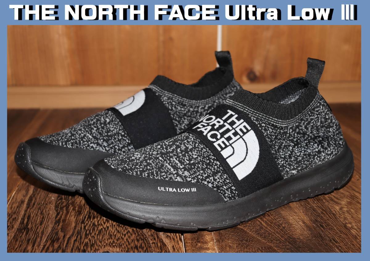 送料無料 即決【未使用】 THE NORTH FACE ★ Ultra Low Ⅲ (US8/26cm) ★ ノースフェイス スリッポン ウルトラ ロー III NF51803 ②