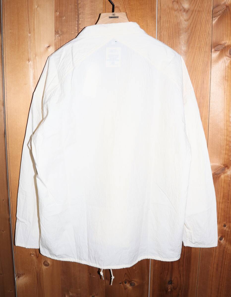 送料無料 特価即決【未使用】nanamica ★ Cotton Wool Deck Shirt (Mサイズ) ★ ナナミカ デッキシャツ US  ARMY SUGF357 日本製 NA
