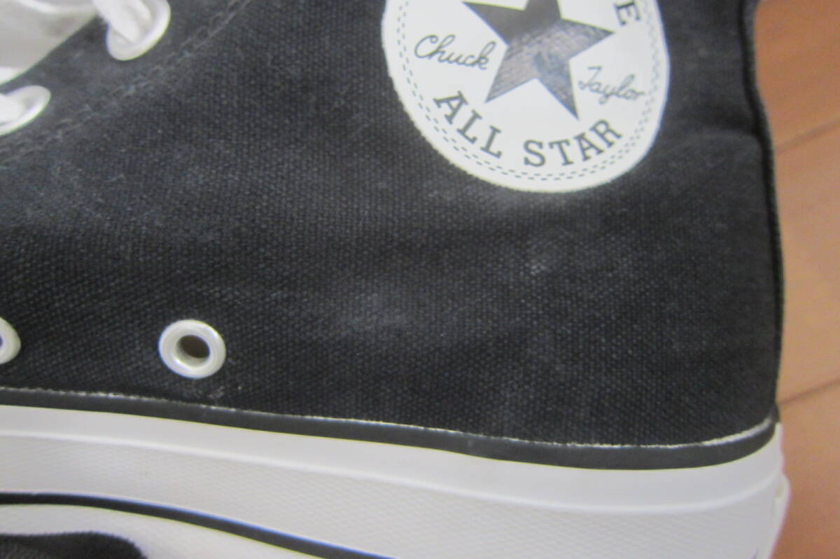 CONVERSE コンバース ALL STAR オールスター 560845C HI ハイカットスニーカー 厚底 黒 24.5㎝ O2402Dの画像8