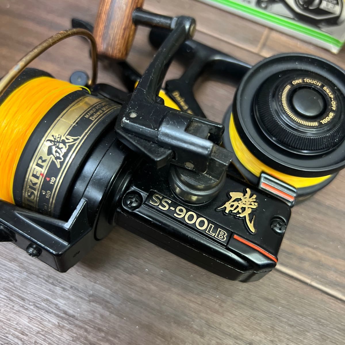 ■ C-95 SHIMANO シマノ DAIWA ダイワ RYOBI リョービ OLYMPIC など リール 釣具 フィッシング 釣り 10点セット まとめ ジャンク_画像9