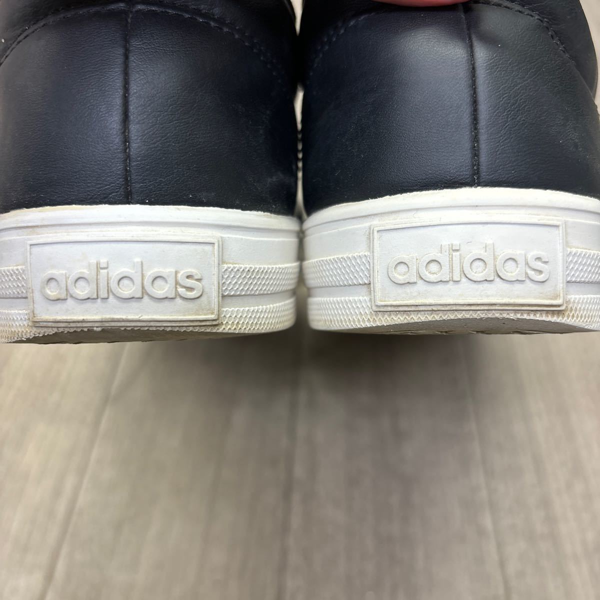 D-43 adidas アディダス カジュアルスニーカー ウォーキングスニーカー ローカットスニーカー ブラック メンズ 26cm_画像8