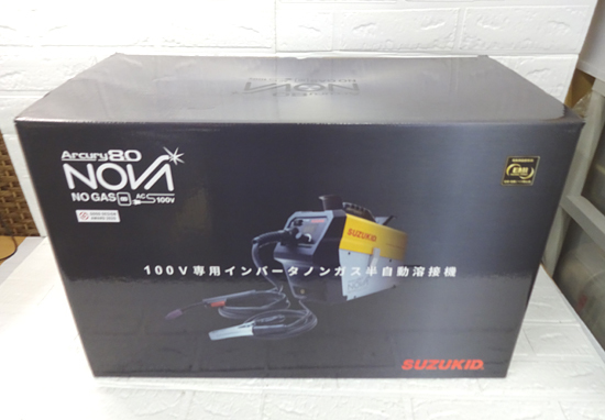 SUZUKID 100V専用インバータノンガス半自動溶接機 Arcury80 NOVA SAYI-80N スズキッド スター電器 アーク溶接 札幌市 白石店_画像8