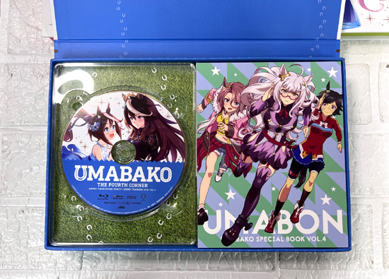 ウマ箱 1期 ブルーレイ Blu-ray 1～4巻 全巻セット UMABAKO ウマ娘 プリティーダービー 【中古品】札幌市 白石店_画像6