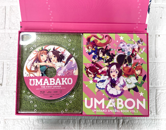 ウマ箱 1期 ブルーレイ Blu-ray 1～4巻 全巻セット UMABAKO ウマ娘 プリティーダービー 【中古品】札幌市 白石店_画像3