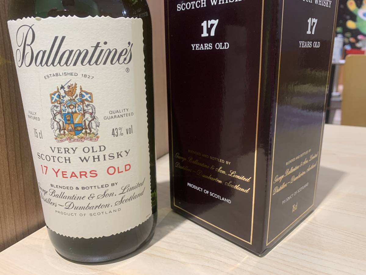 【未開栓|古酒】★バランタイン ベリーオールド Ballantines VERY OLD 17年 750ml 43% スコッチウイスキー彡_画像3