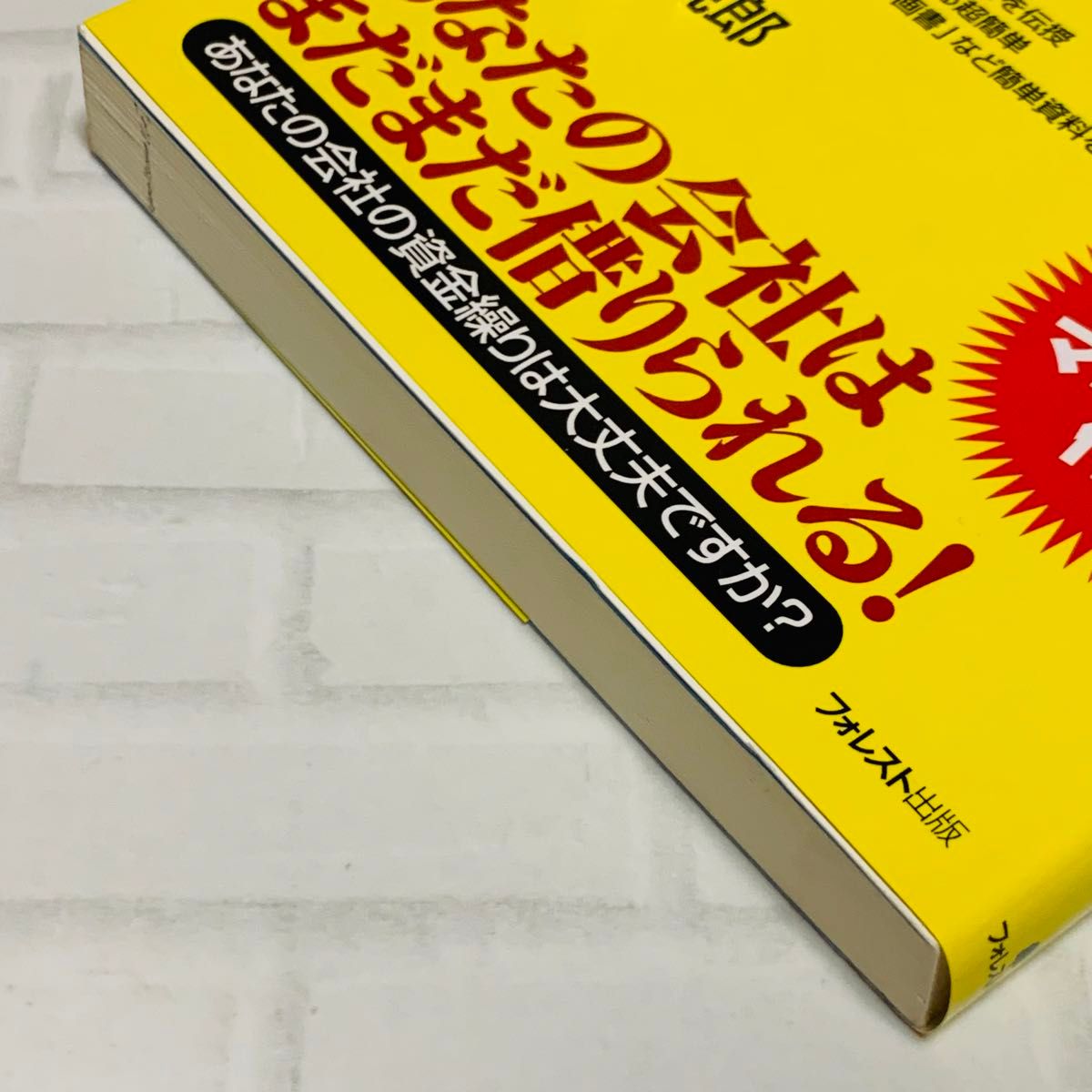 借りる技術返す技術　元銀行融資担当が教える資金繰り　資金繰りの基本から銀行＆保証協会徹底活用法まで 小堺桂悦郎 フォレスト出版