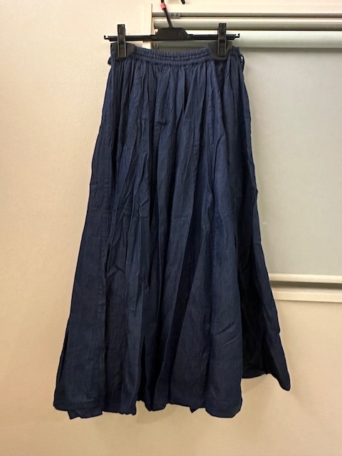  Franche Lippee Denim maxi юбка длинная юбка M размер 