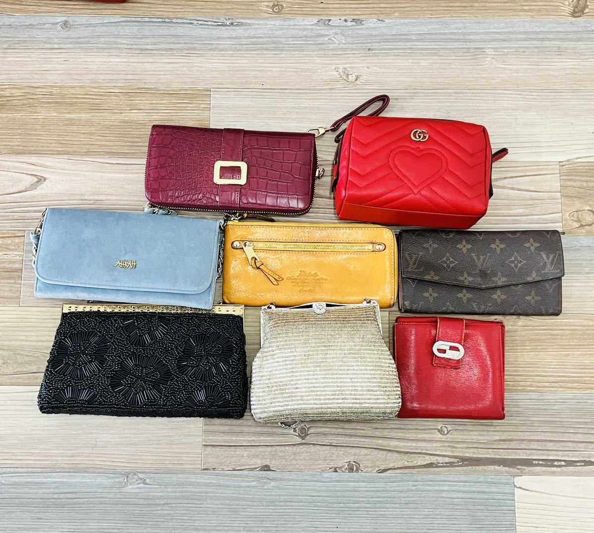 【おまとめ20点以上】ブランド ノーブランド COACH コーチ ニナリッチ レキップ ヨシエ イナバ マンハッタナーズ 他 バッグ 財布 小物 等_画像9