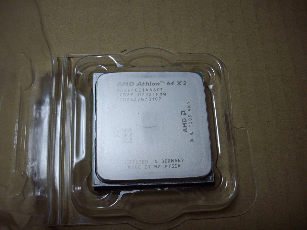 ●AMD Athlon64x2 6400+ CPU クーラー　ボックス　動作保証品_画像9