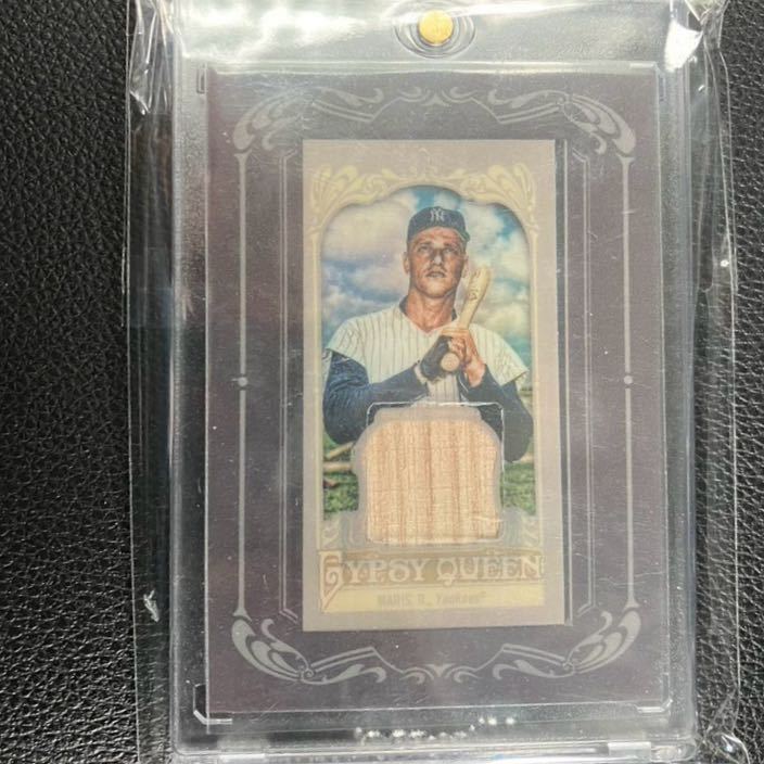 2012topps ロジャーマリス、実使用バットモビリアカード_画像1