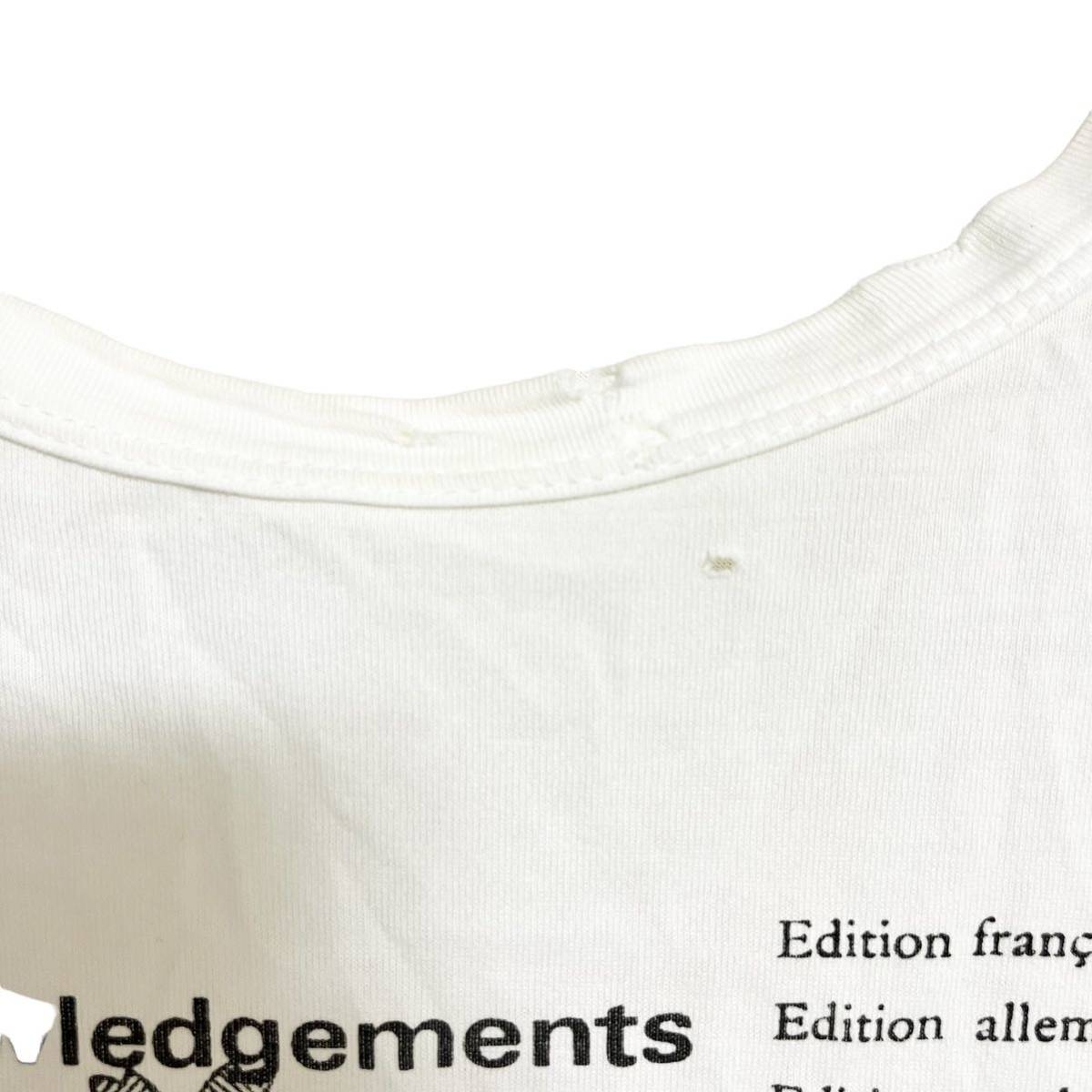 ポールスミス Tシャツ 半袖 白 ホワイト クルーネック トップス L プリント_画像3
