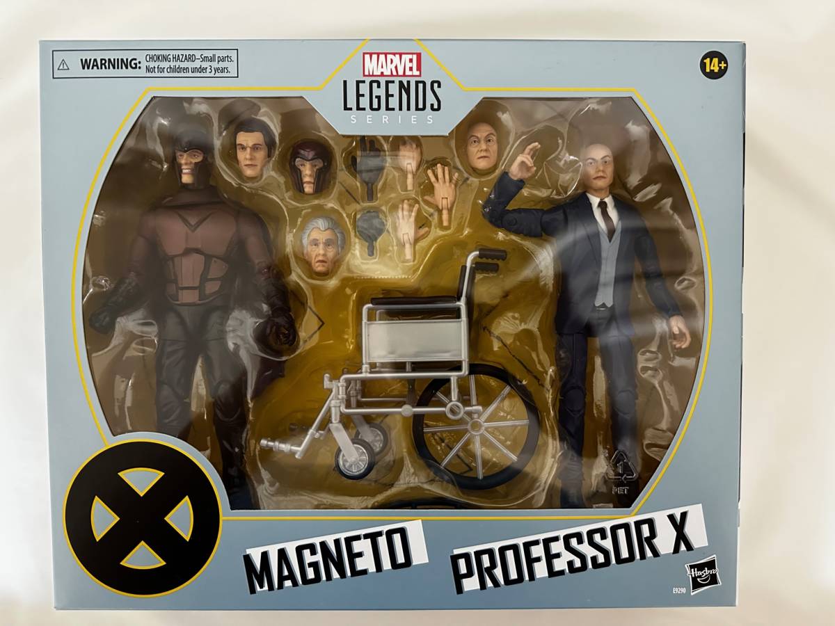 ma- bell MARVEL Legend 6 дюймовый профессор X & кружка NEAT -PROFESSOR X & MAGNETO X-MEN фильм 20 anniversary commemoration за границей ограничение 