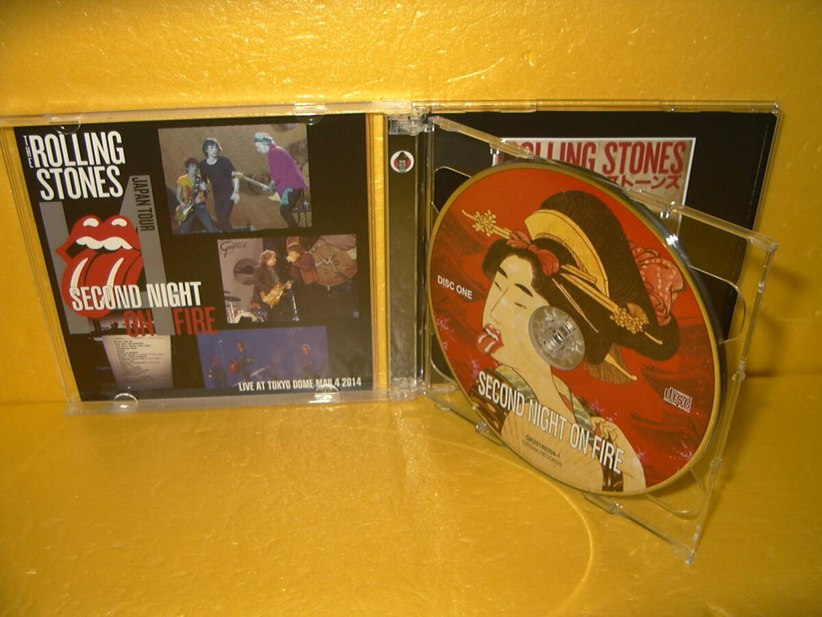 【2CD】THE ROLLING STONES「SECOND NIGHT ON FIRE」の画像3