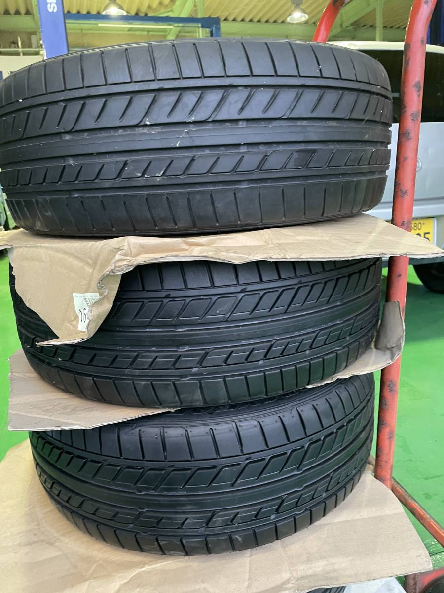 【中古ＷＯＲＫアルミホイル】　17-7Ｊ　４穴　PCD100㎜　ジャンクタイヤ205/40R17グッドイヤーイーグル2015/11週　4本セット_画像8