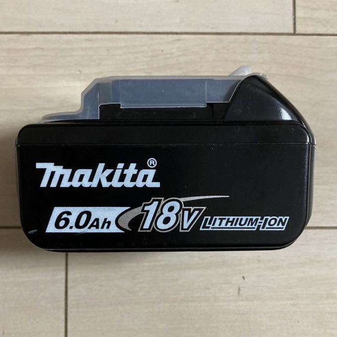 makita 18V 6.0Ah リチウム バッテリー BL1860B 動作品 美品 蓄電池 LITHIUM ION 電動工具 マキタ 純正 送料無料_画像1