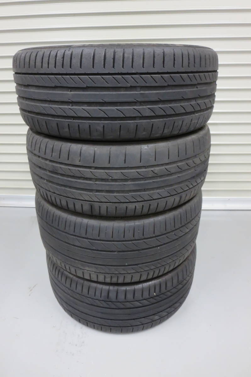 Continental Conti SportContact 5 225/40R19 255/35R19 Y SSR 4本 MOEメルセデスベンツ承認 コンチスポーツコンタクト225/40-19 255/35-19_画像1