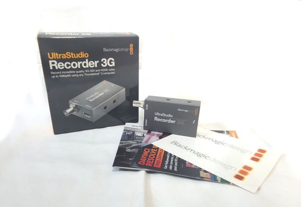 美品★UltraStudio Recorder 3G キャプチャー Blackmagic Design 動作確認済み_画像1