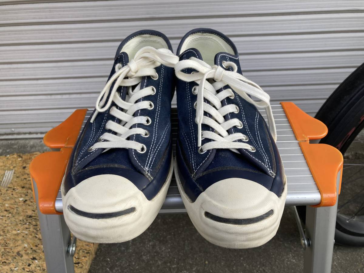 2402ビンテージ レプリカCONVERSEコンバース×NハリN.HOOLYWOODジャックパーセルJACK PURCELLアディクトADDICTスウェード70NAVYネイビー紺_画像1