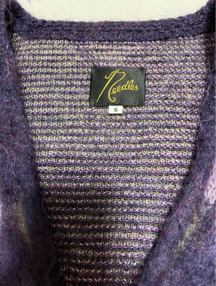 美品】needles モヘアカーディガン L サイズ 19aw 永野芽郁 美品】needles モヘアカーディガン L サイズ 19aw 永野芽郁