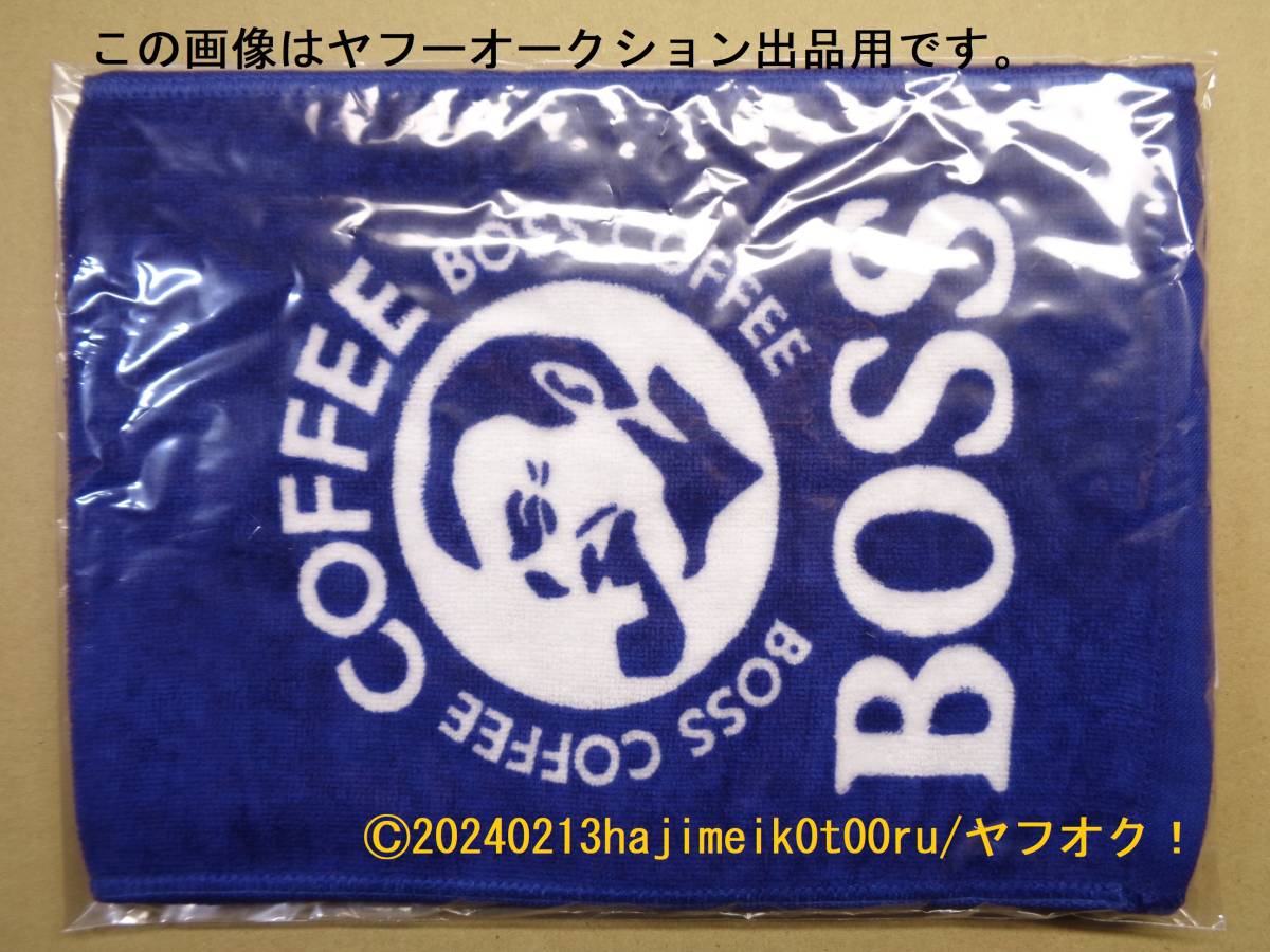 BOSS/ Boss оригинал muffler полотенце 2 шт. комплект SUNTORY COFFEE BOSS/ Suntory кофе Boss не продается / данный выбор . товар / новые товары / редкий 