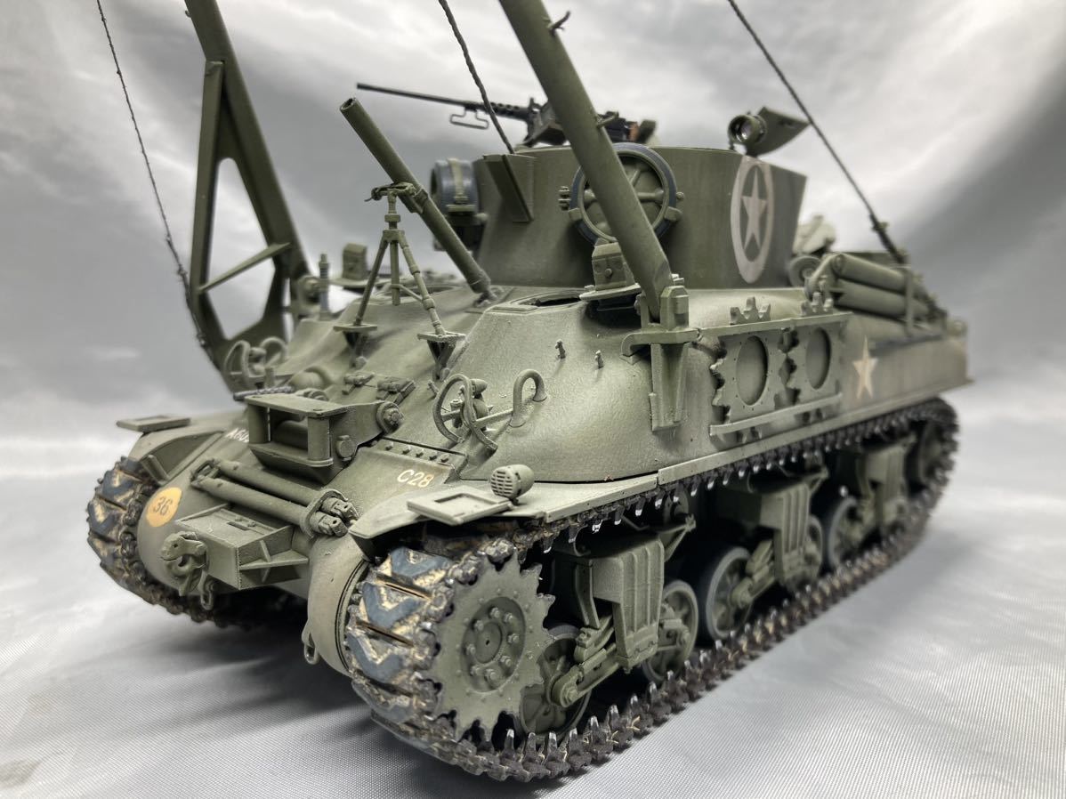 タスカ 1/35 アメリカ陸軍 M32B1 戦車回収車 ARV 完成品_画像7