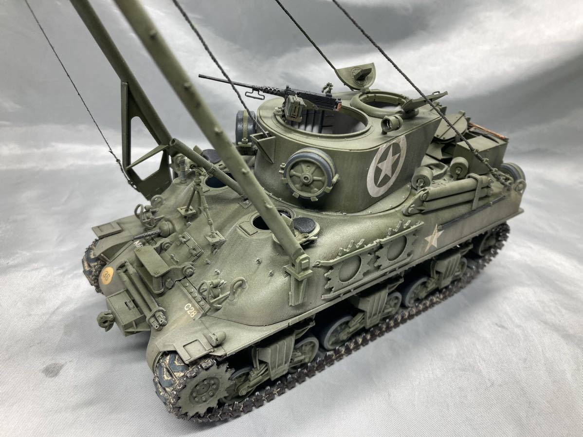 タスカ 1/35 アメリカ陸軍 M32B1 戦車回収車 ARV 完成品_画像9