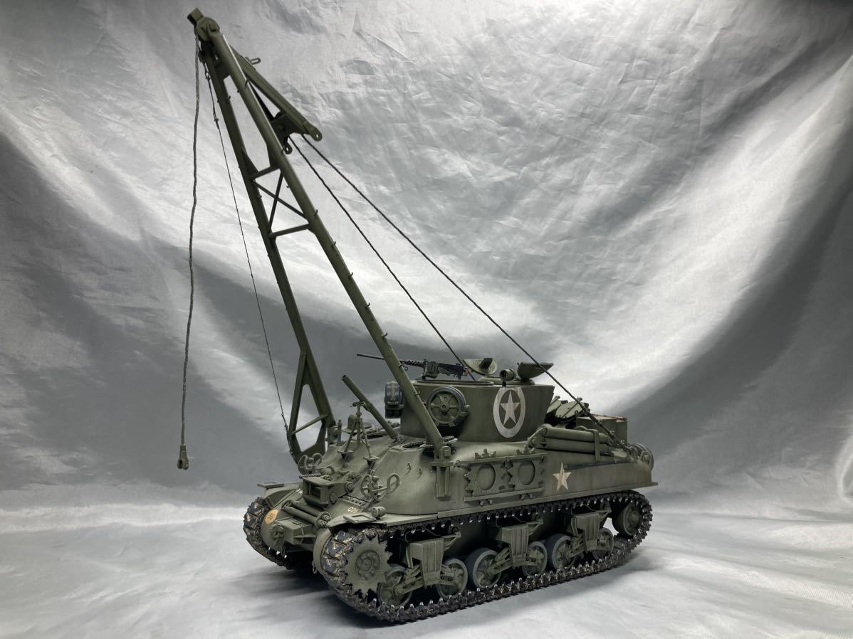 タスカ 1/35 アメリカ陸軍 M32B1 戦車回収車 ARV 完成品_画像4