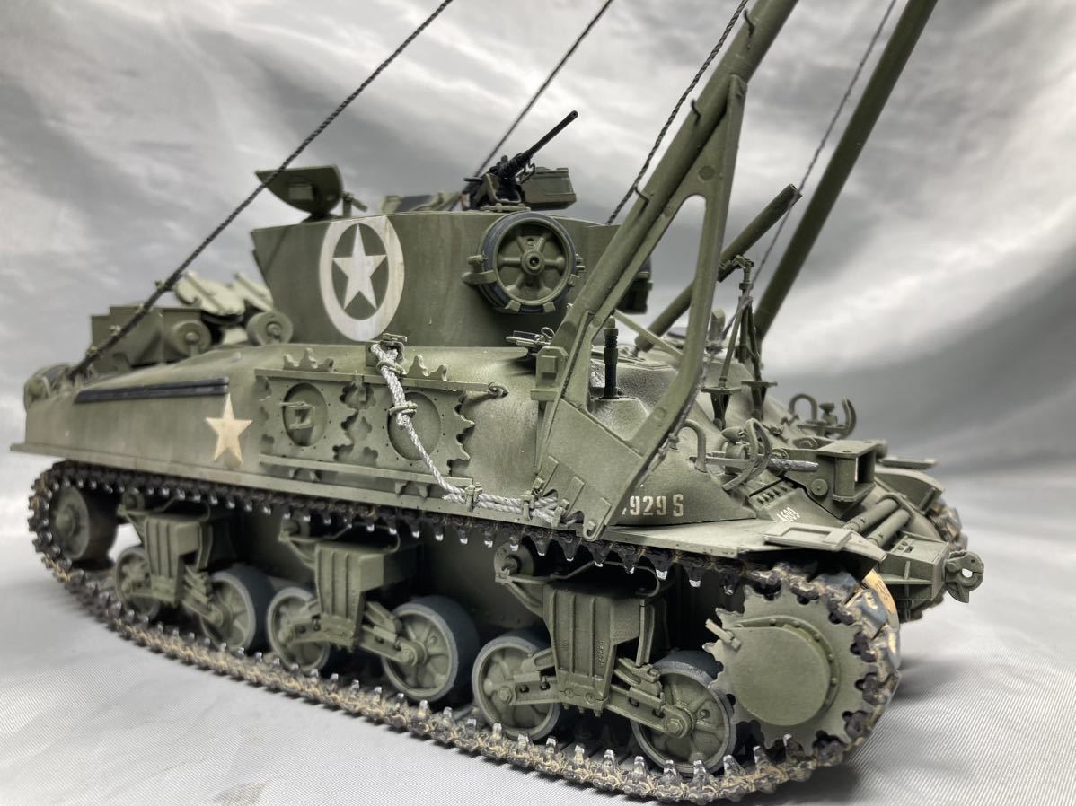 タスカ 1/35 アメリカ陸軍 M32B1 戦車回収車 ARV 完成品_画像10