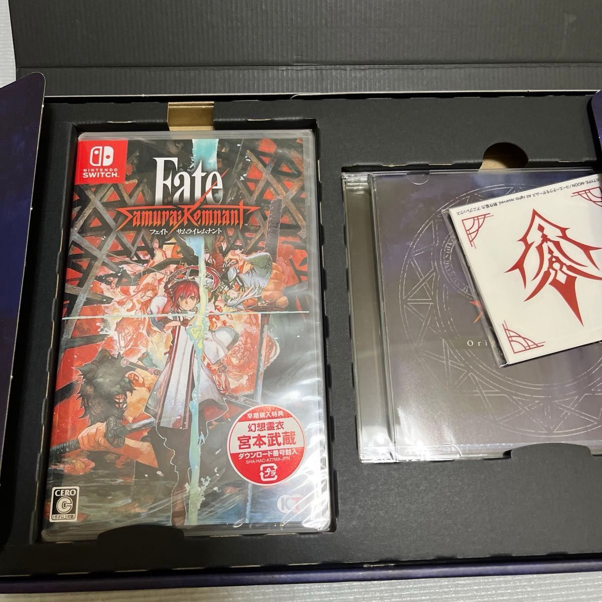 未使用【Switch】 Fate/Samurai Remnant [TREASURE BOX 未使用【Switch】 Fate/Samurai Remnant [TREASURE BOX