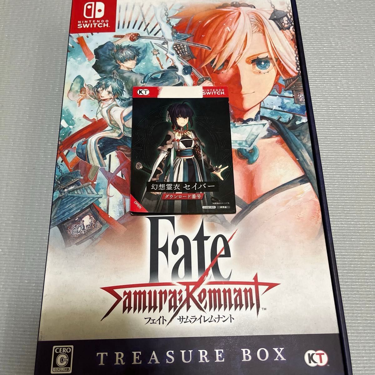 未使用【Switch】 Fate/Samurai Remnant [TREASURE BOX 未使用【Switch】 Fate/Samurai Remnant [TREASURE BOX