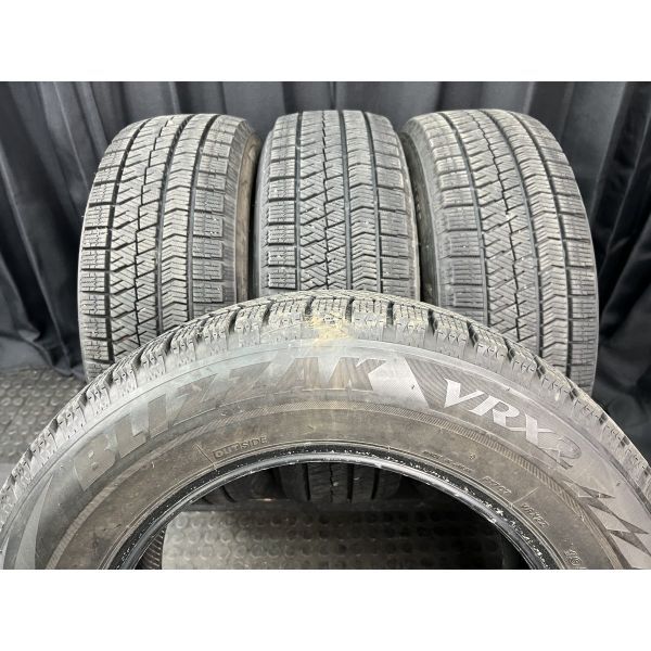 ブリヂストン BLIZZAK VRX2 195/65R15 4本SET◇2017年製9分山スタッドレスタイヤ◇中古 特筆すべき損傷なし◇ノア ヴォクシー プリウス等に_画像8