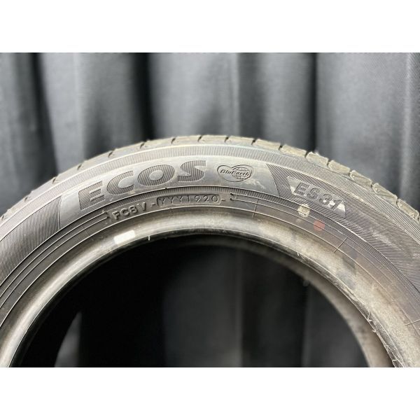 ヨコハマ ECOS ES31 155/65R14 75S 日本製 1本のみ◇2020年製9分山オンロードタイヤ◇中古 特筆すべき損傷なし◇N-BOX アルトラパン等に_画像2