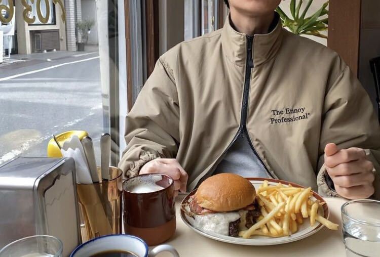 ENNOYとスタイリスト私物 NYLON PADDED JACKET エンノイ ENNOYとスタイリスト私物 NYLON PADDED JACKET エンノイ