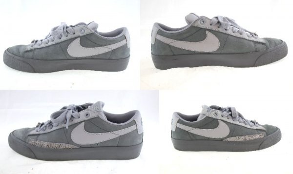 ◆ NIKE / ナイキ FPAR コラボ 【 DN3754-001 】 SB Blazer Low Cool Grey サイズ：25ｃｍ グレー系 145362_画像5