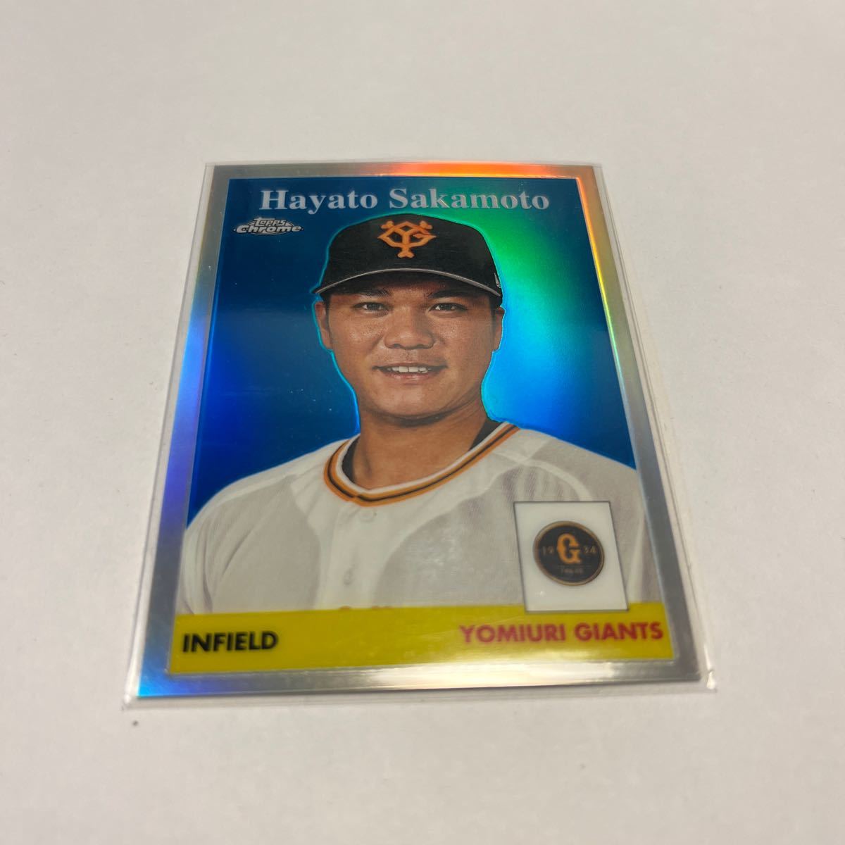 ★【坂本勇人/巨人】2022 TOPPS Chrome NPB インサート ★即決_画像1