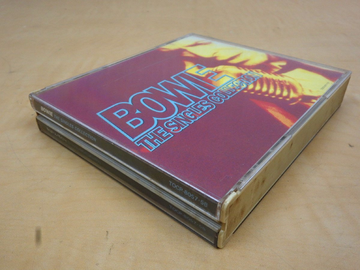 CD 2枚組 DAVID BOWIE デビット・ボウイ THE SINGLES COLLECTION ザ・シングルス・コレクション TOCP-8057・58_画像3