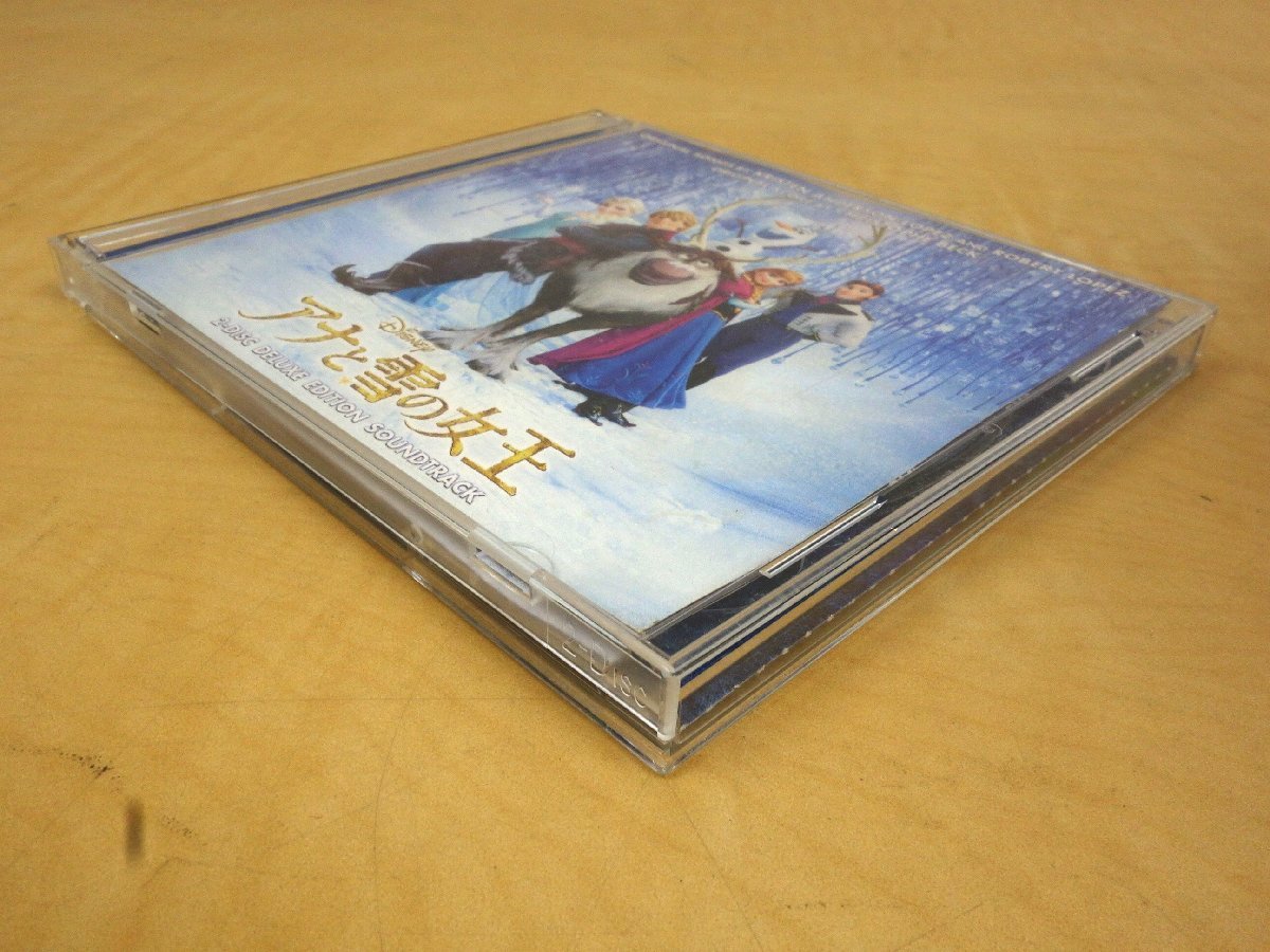 CD 2枚組 Disney ディズニー アナと雪の女王 DELUXE EDITION SOUNDTRACK オリジナル・サウンドトラック AVCW-63028～29の画像2